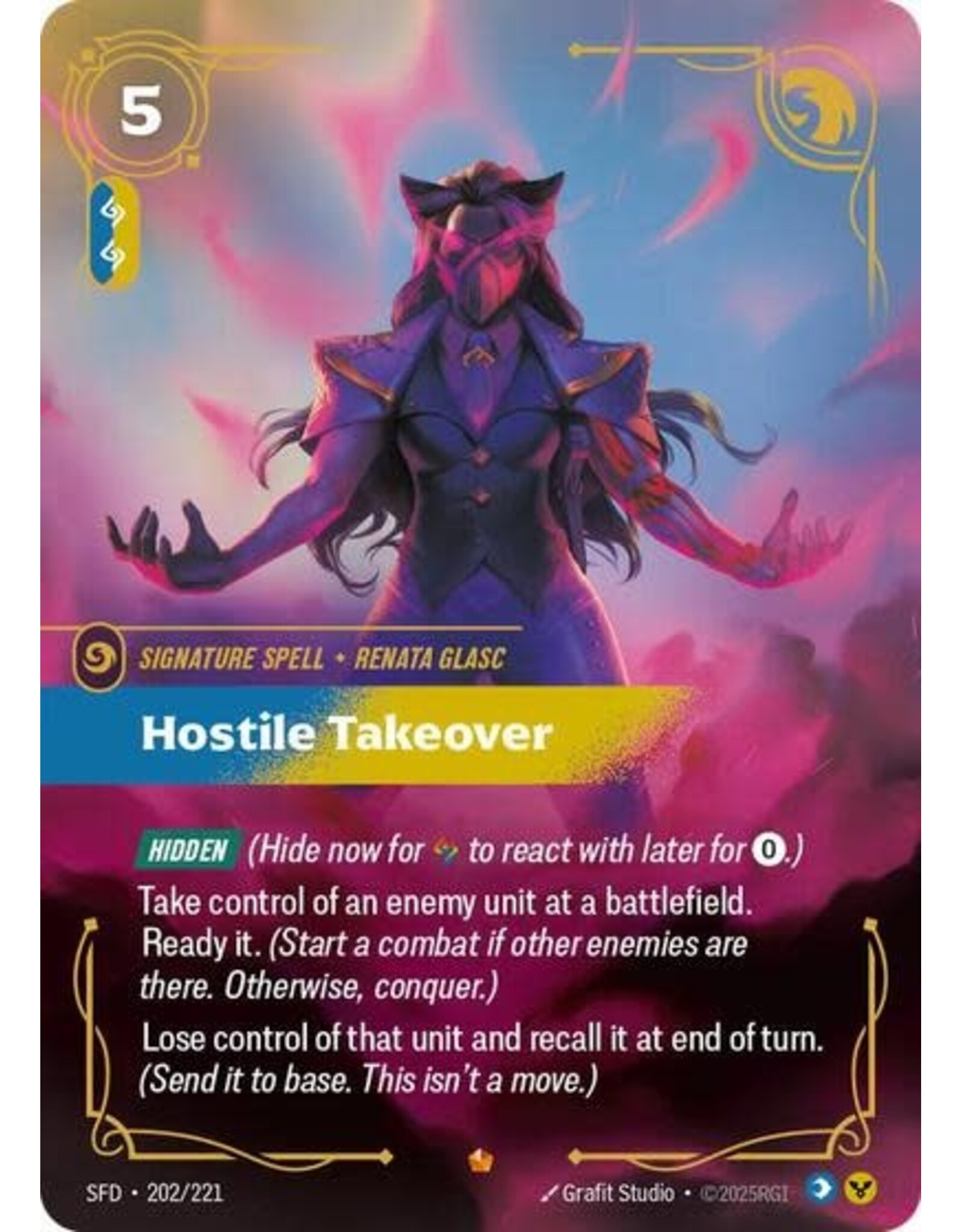 Hostile Takeover - 202/221 (Foil, Epic)
