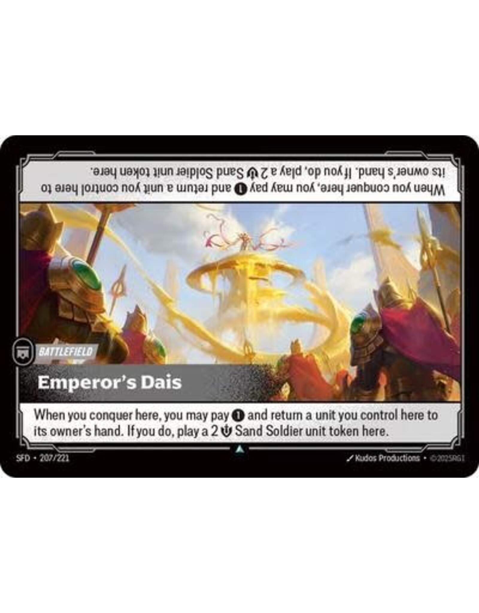 Emperor's Dais - 207/221 (Normal, Uncommon)