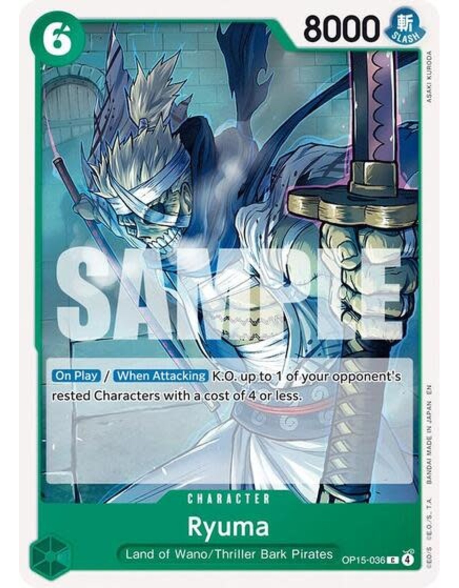 Ryuma - OP15-036 (Normal, C)