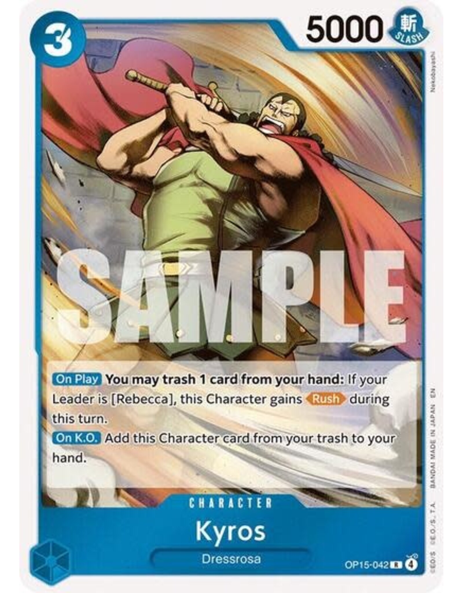 Kyros - OP15-042 (Foil, R)