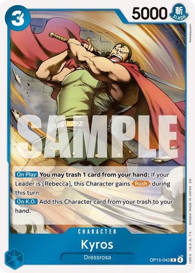 Kyros - OP15-042 (Foil, R)