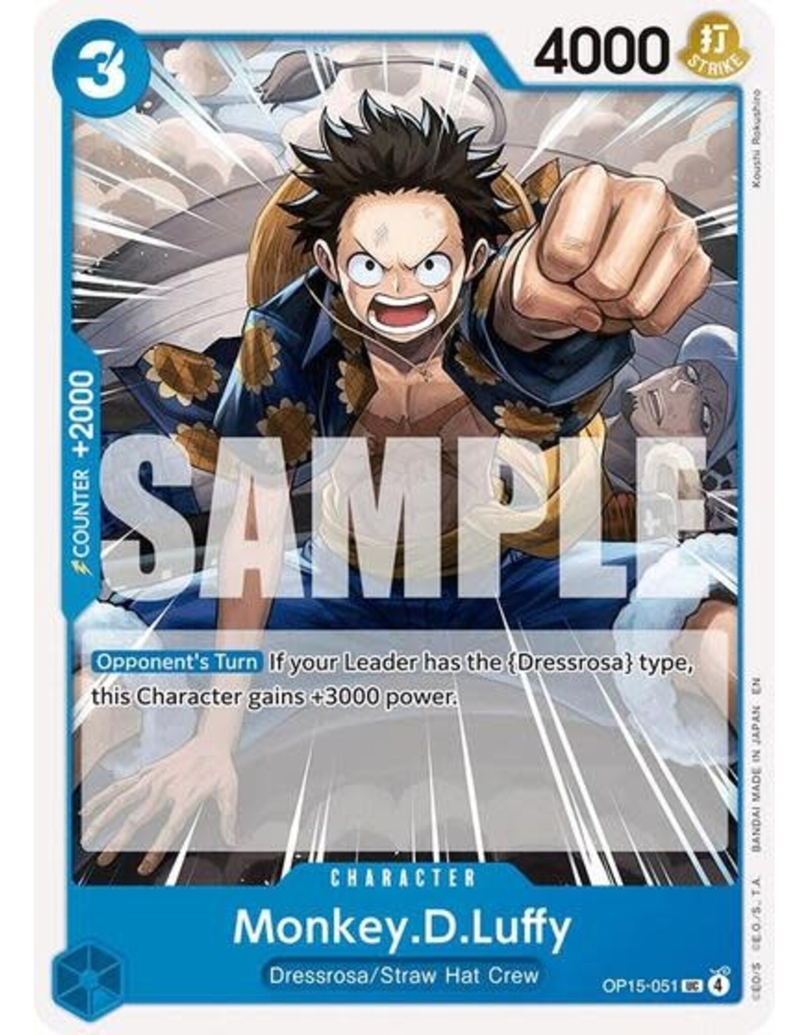 Monkey.D.Luffy (OP15-051) (Normal, UC)