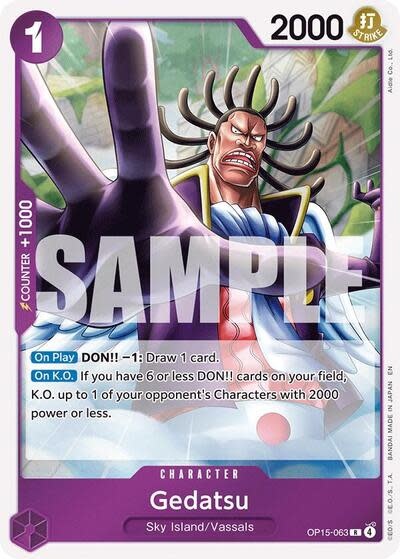Gedatsu - OP15-063 (Foil, R)