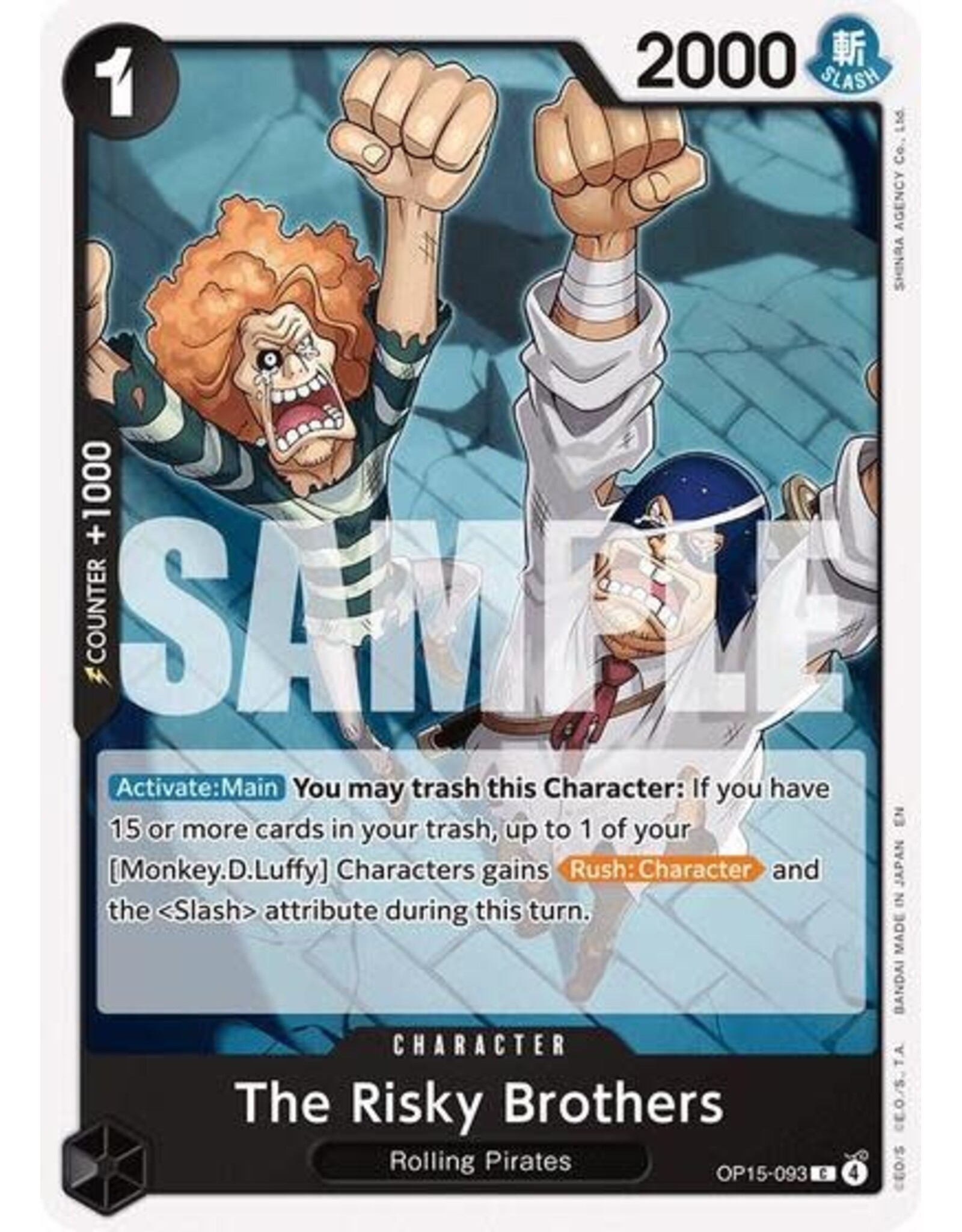The Risky Brothers - OP15-093 (Normal, C)
