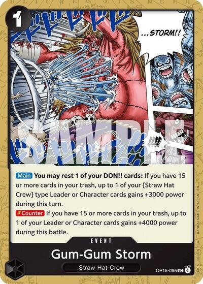 Gum-Gum Storm - OP15-095 (Normal, UC)