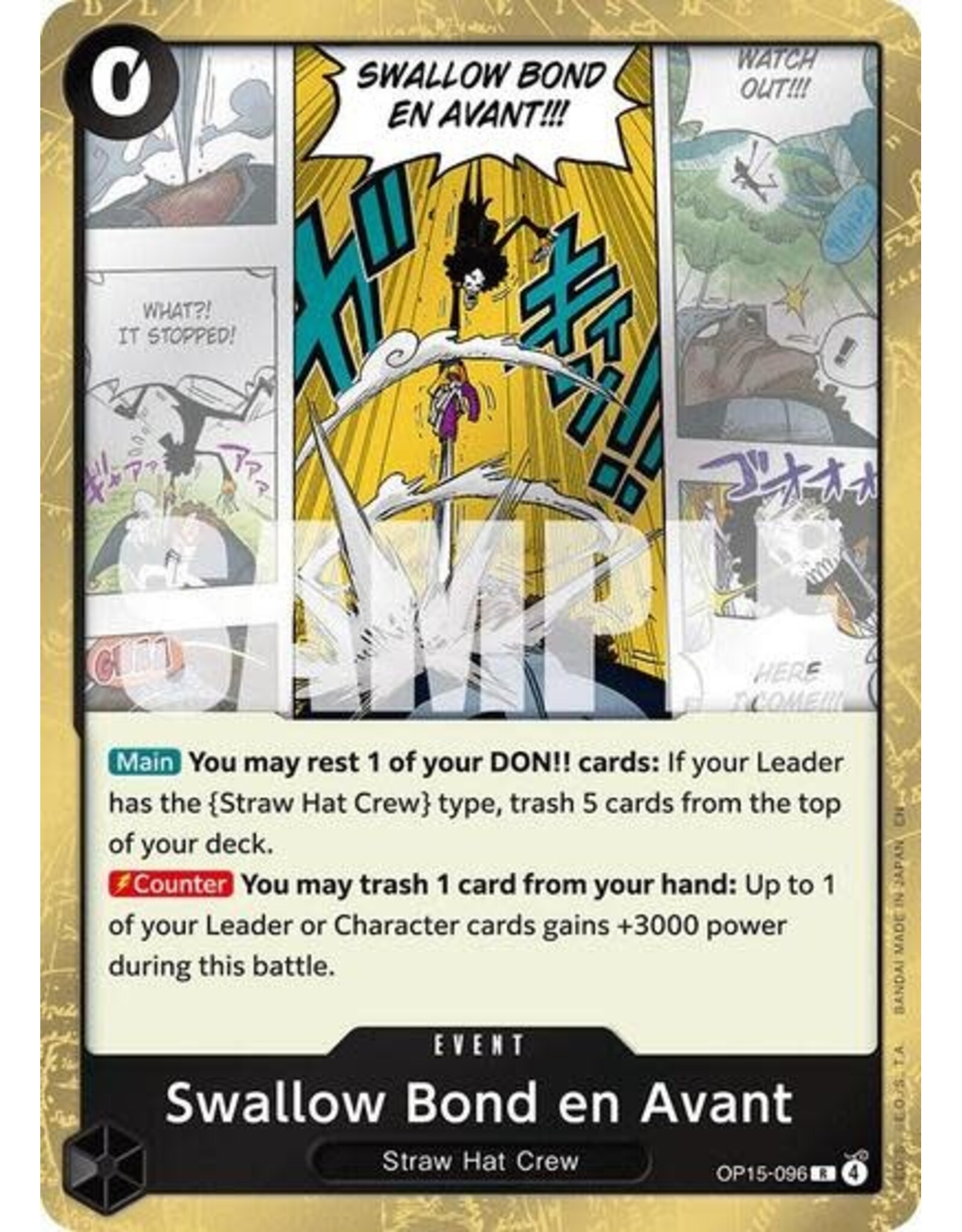 Swallow Bond en Avant - OP15-096 (Foil, R)