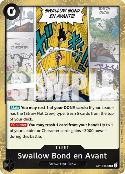 Swallow Bond en Avant - OP15-096 (Foil, R)