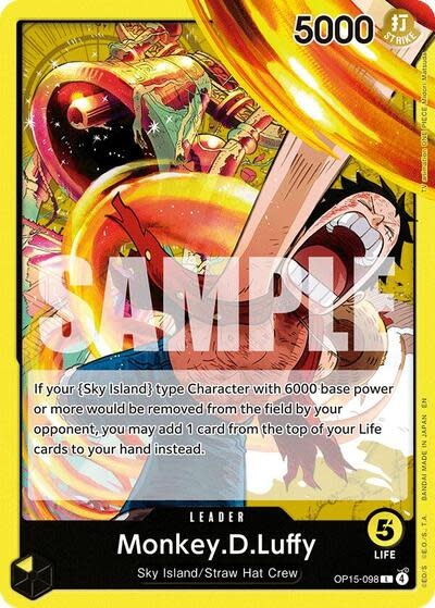 Monkey.D.Luffy (OP15-098) (Normal, L)