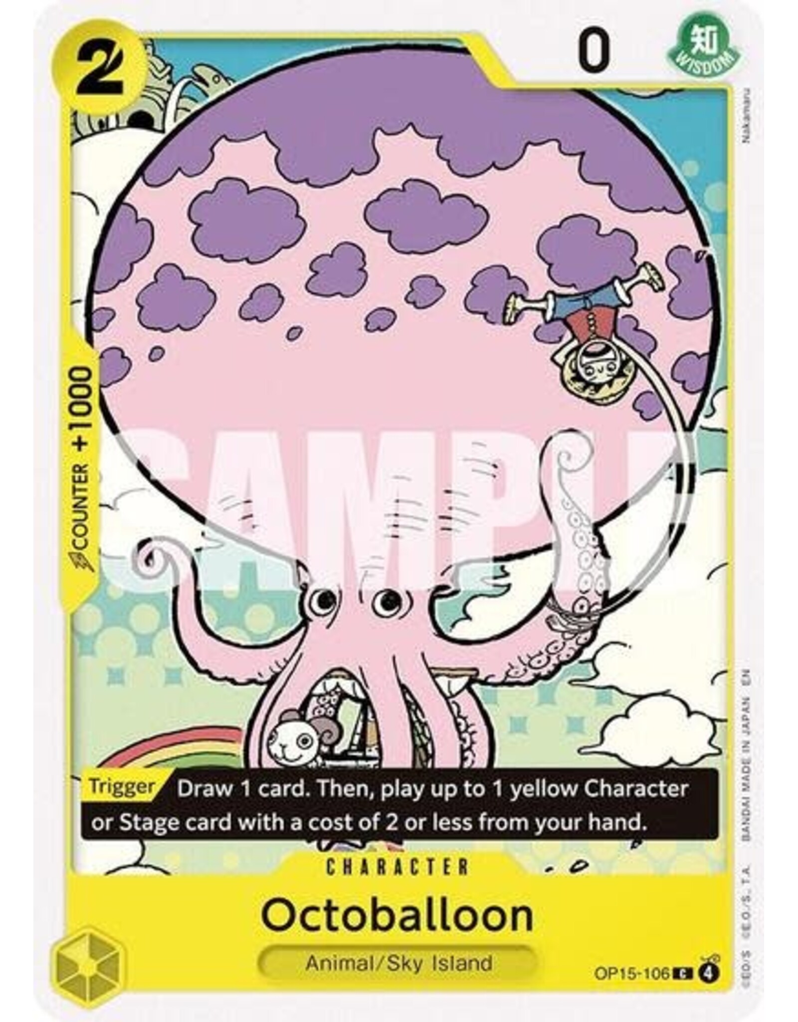 Octoballoon - OP15-106 (Normal, C)