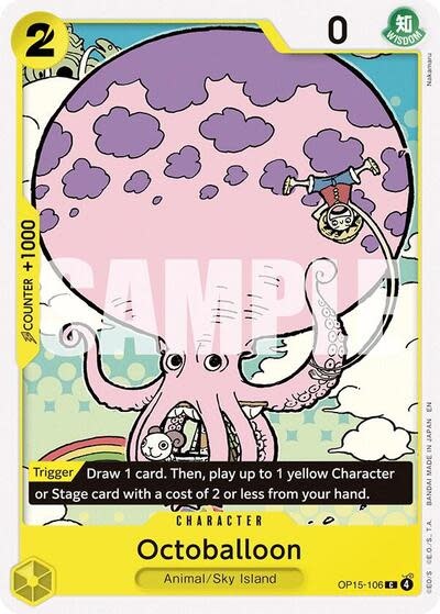 Octoballoon - OP15-106 (Normal, C)