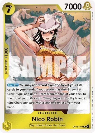 Nico Robin (OP15-109) (Foil, R)