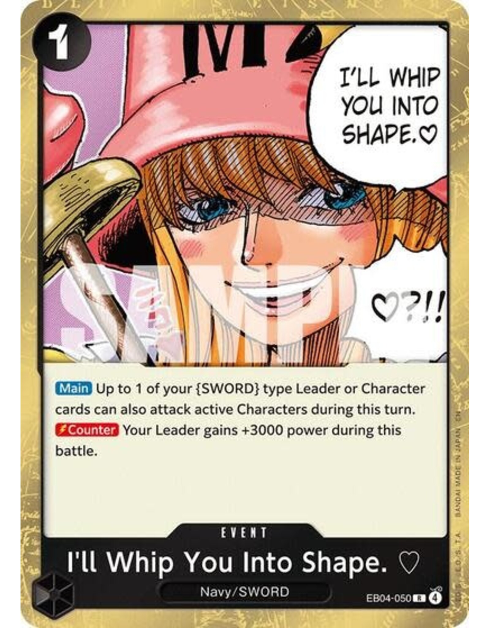 I'll Whip You Into Shape. - EB04-050 (Foil, R)