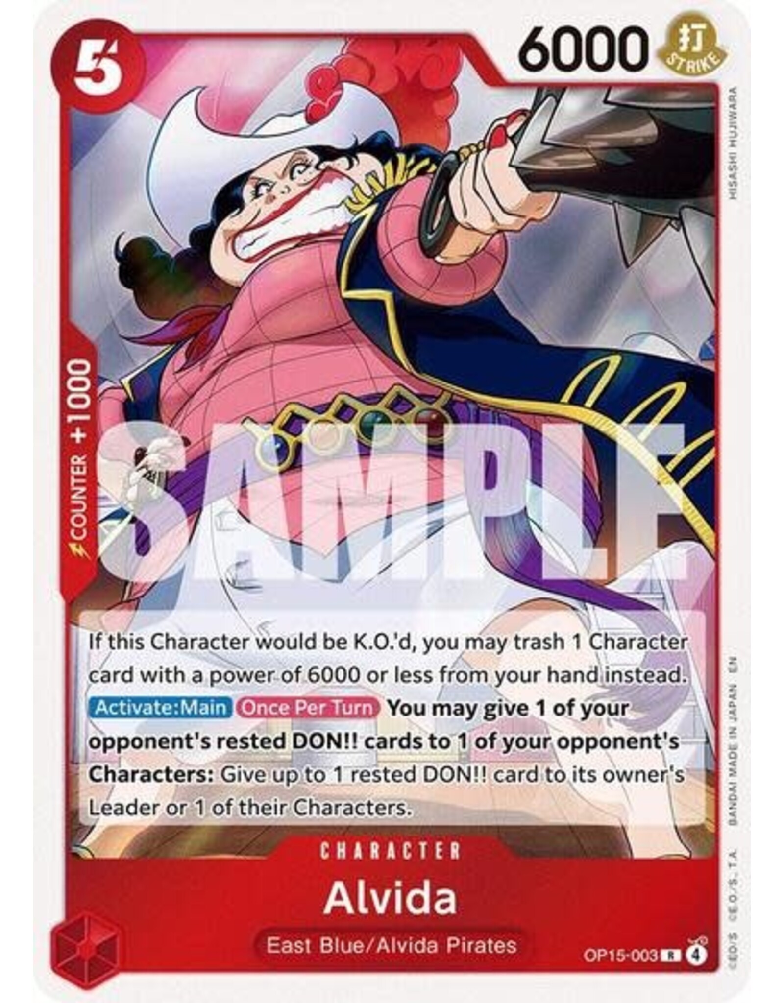 Alvida - OP15-003 (Foil, R)