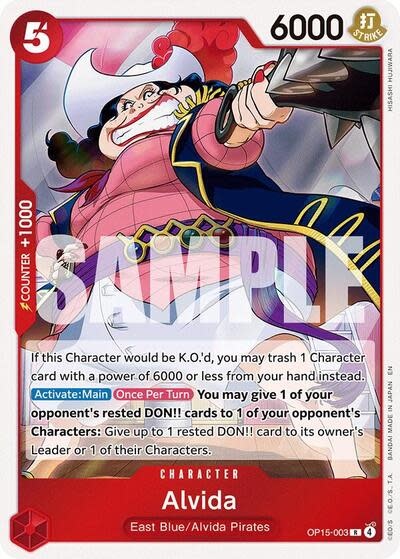Alvida - OP15-003 (Foil, R)