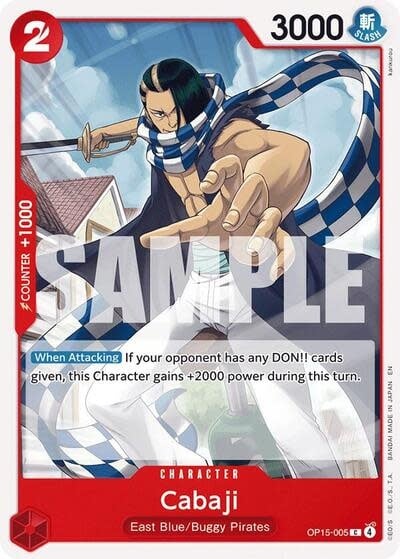 Cabaji - OP15-005 (Normal, C)