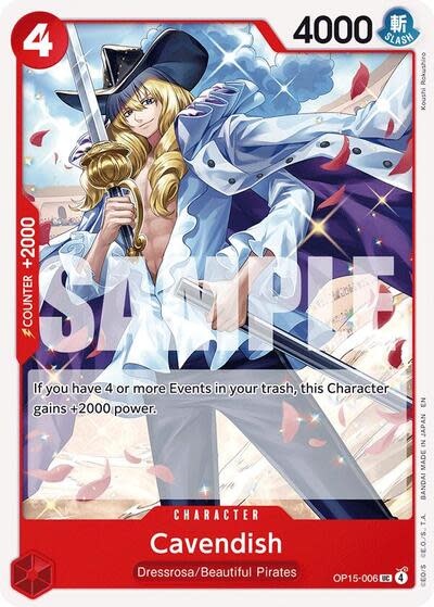 Cavendish - OP15-006 (Normal, UC)