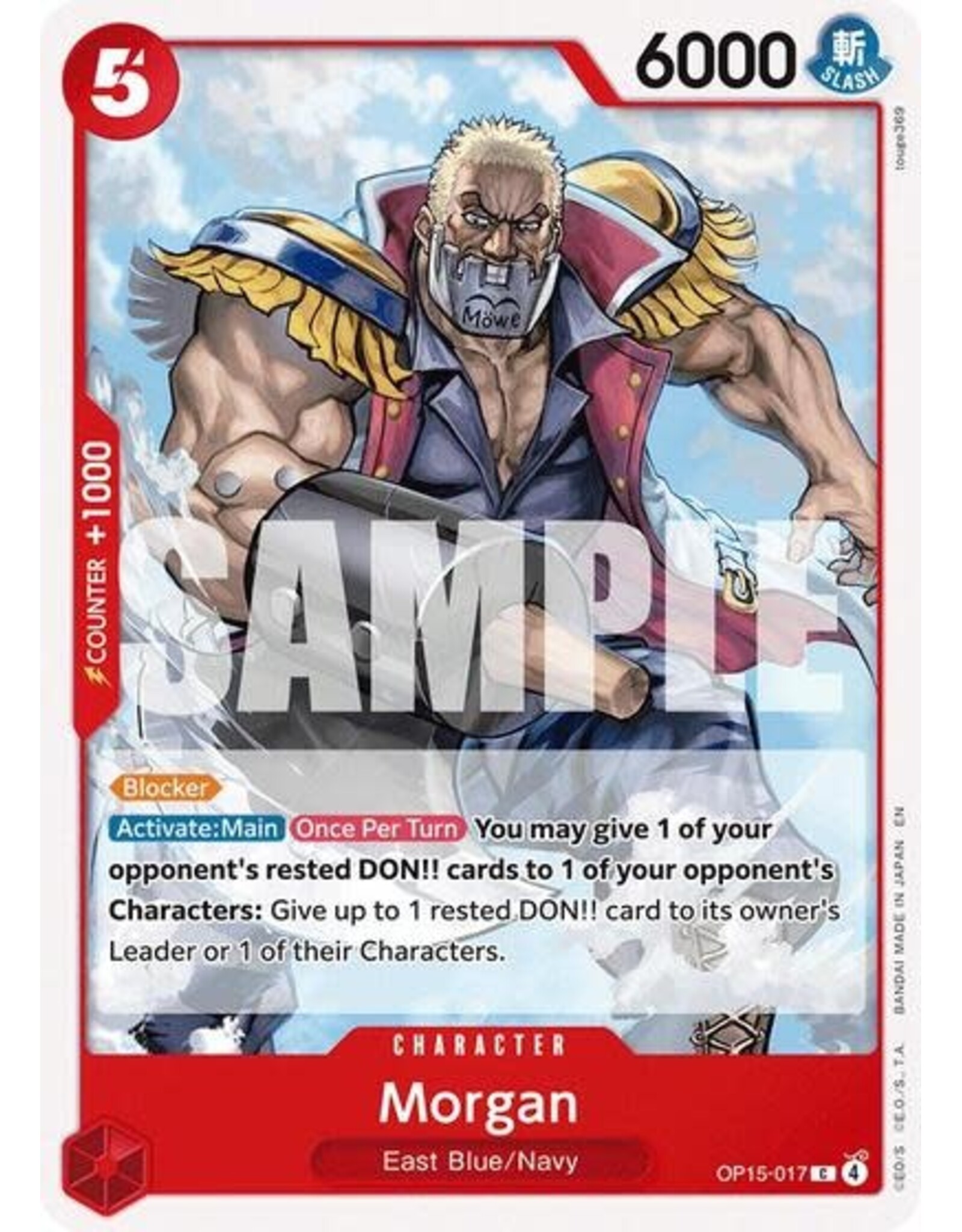 Morgan - OP15-017 (Normal, C)