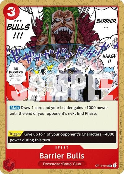 Barrier Bulls - OP15-019 (Normal, UC)