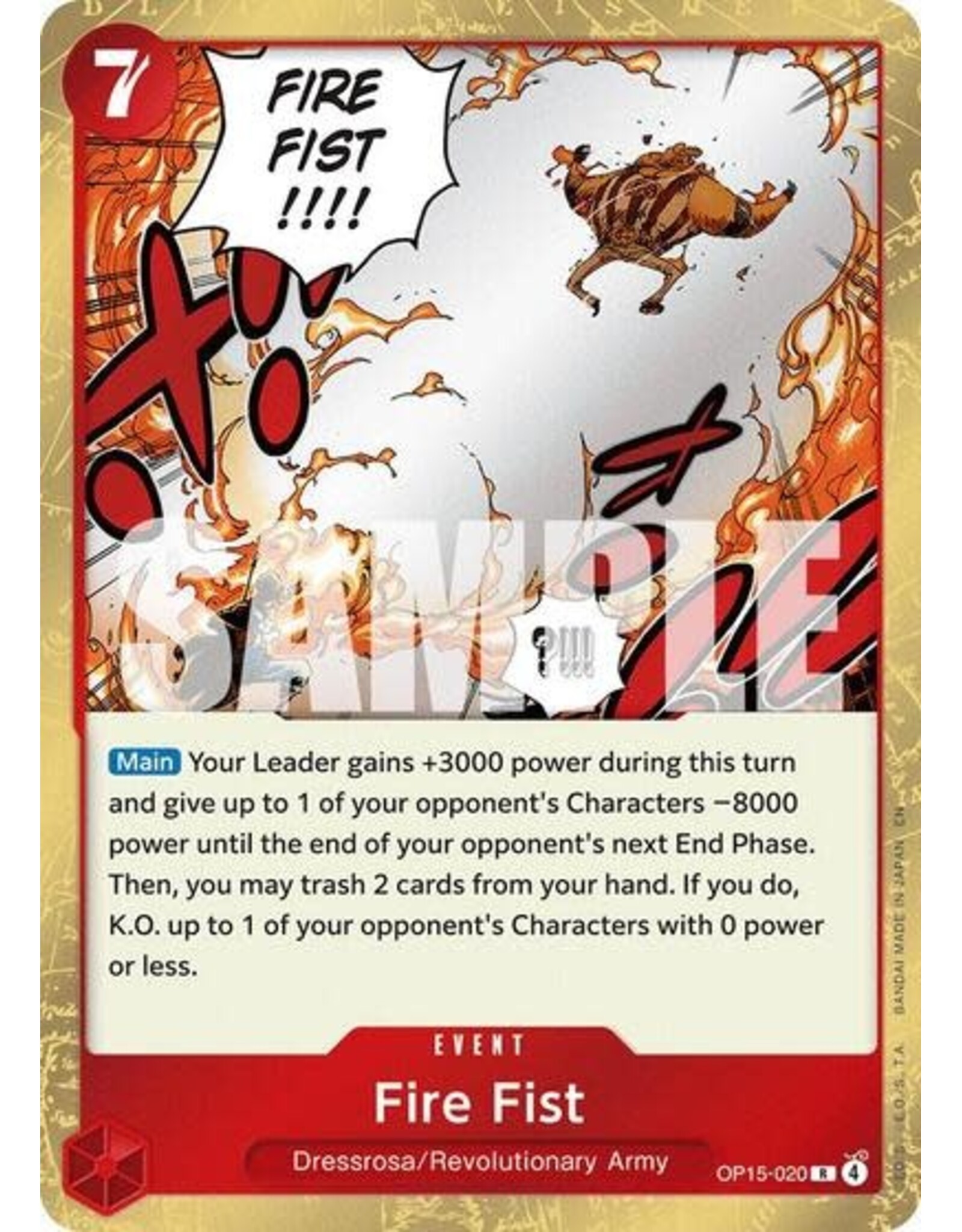 Fire Fist - OP15-020 (Foil, R)