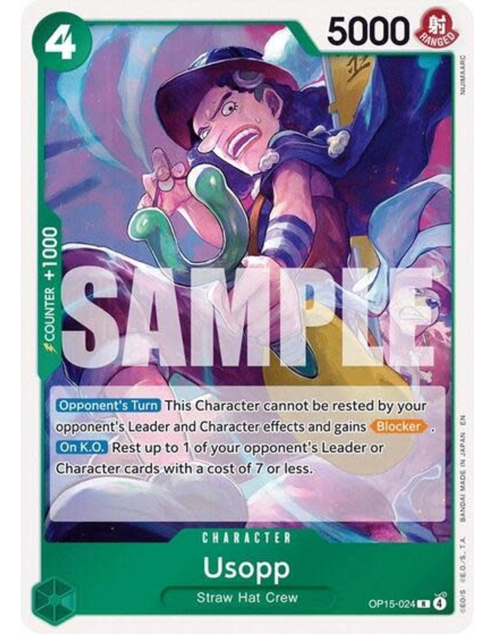 Usopp - OP15-024 (Foil, R)