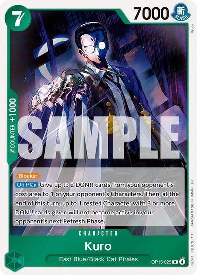 Kuro - OP15-025 (Foil, R)