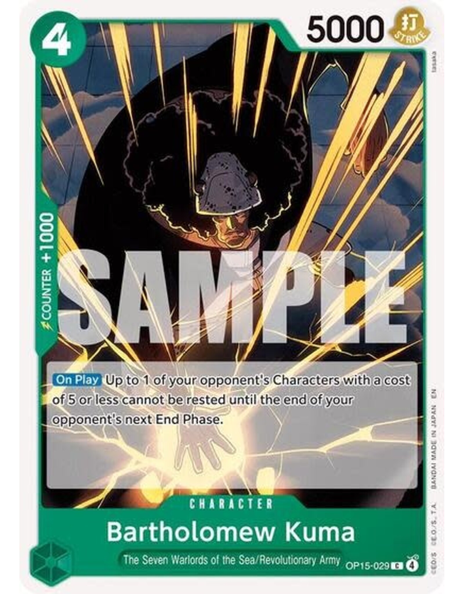 Bartholomew Kuma (OP15-029) (Normal, C)