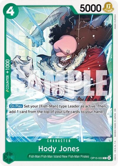 Hody Jones - OP15-033 (Normal, C)