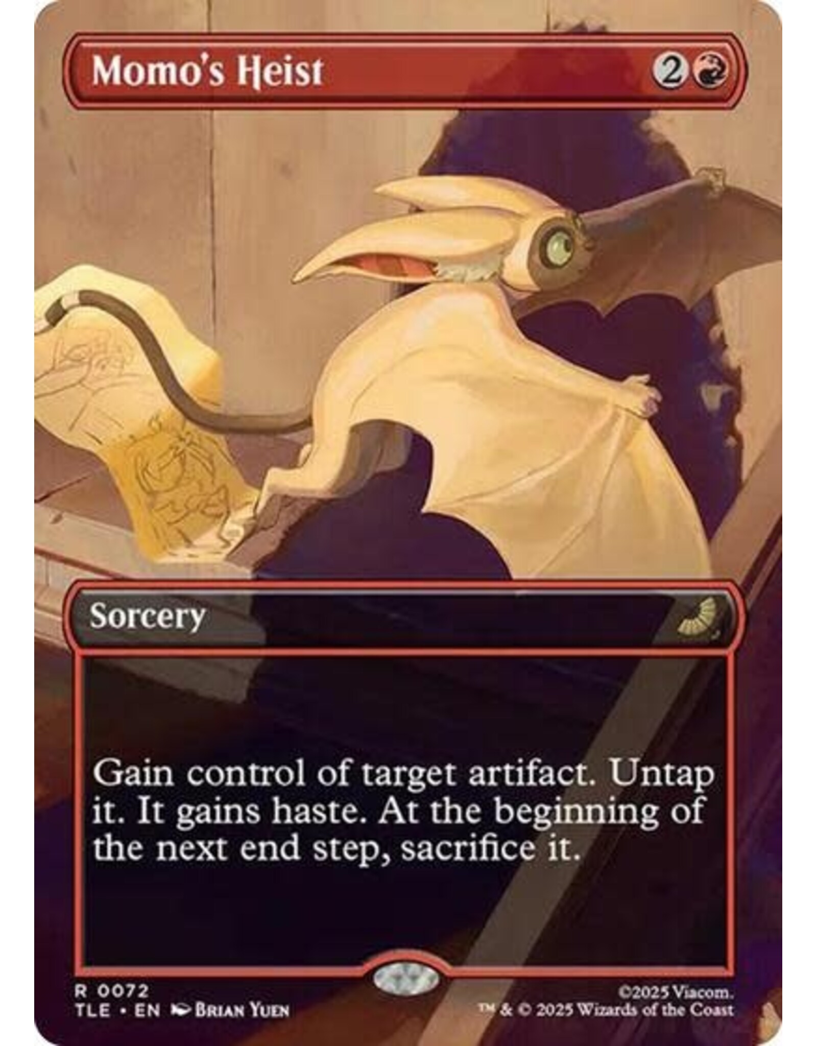 Momo's Heist (Borderless) - 72 (Foil, R)