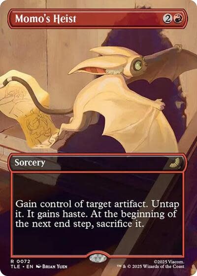 Momo's Heist (Borderless) - 72 (Foil, R)