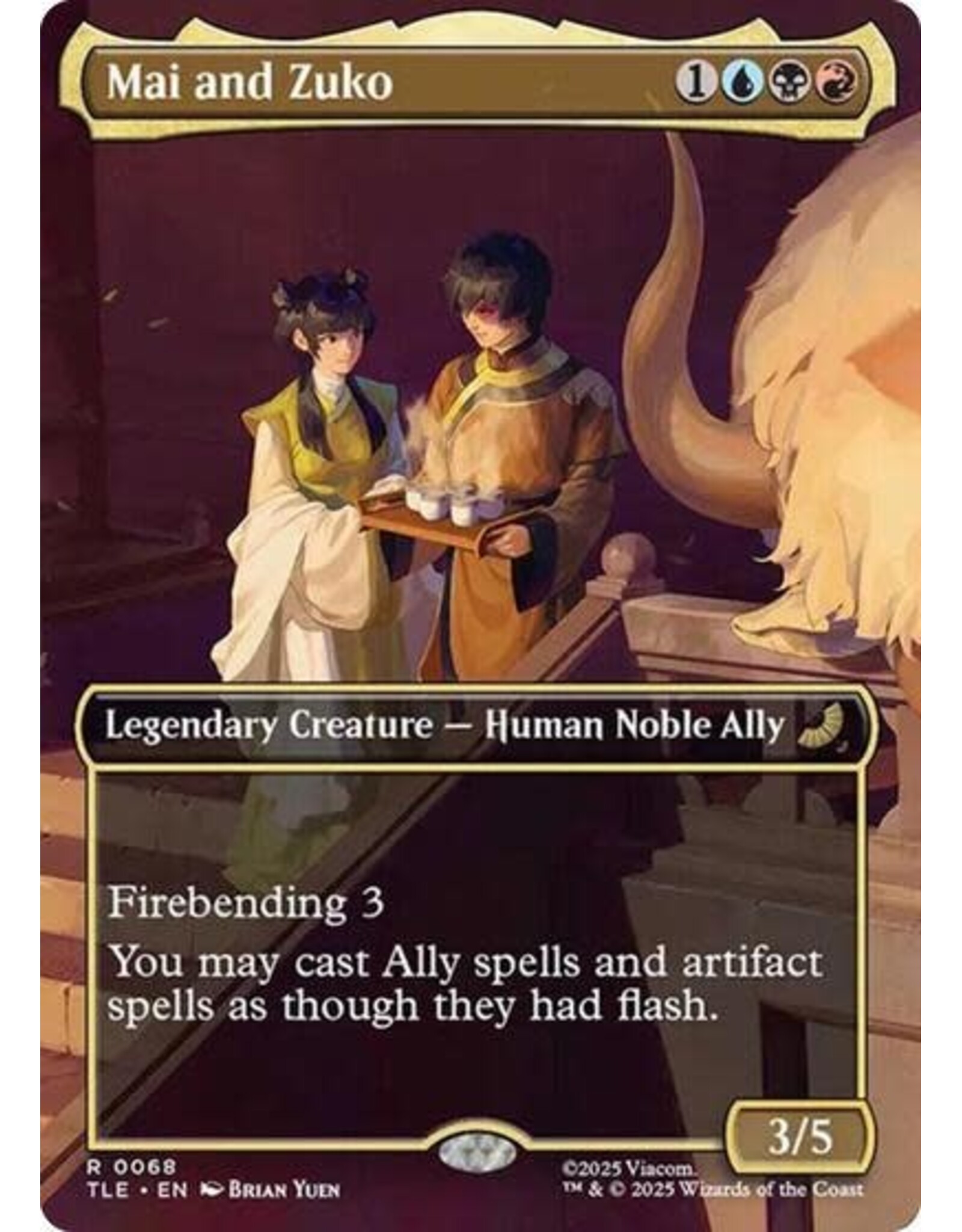 Mai and Zuko (Borderless) - 68 (Foil, R)