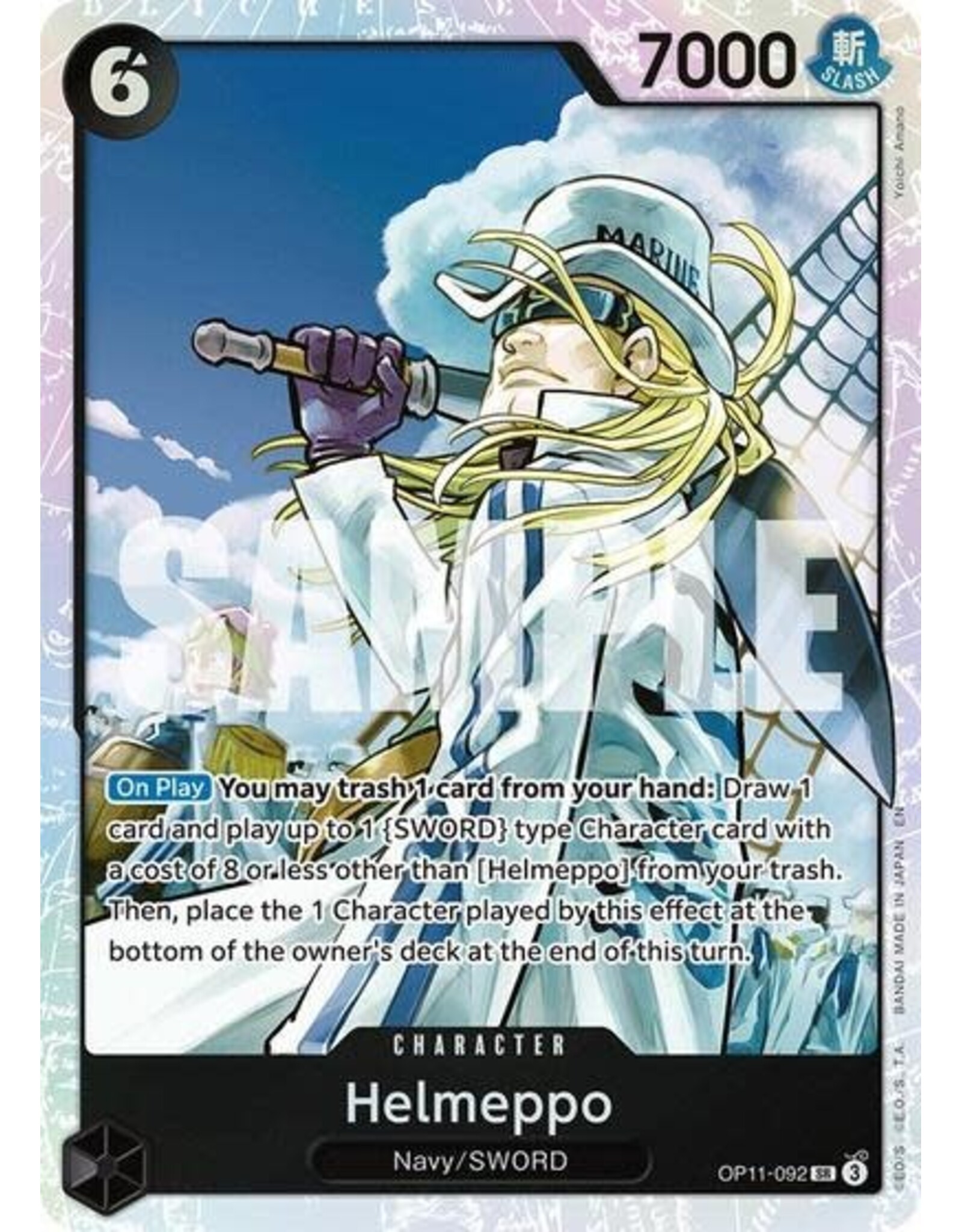 Helmeppo - OP11-092 (Foil, SR)