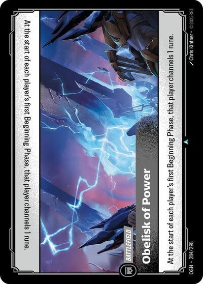 Obelisk of Power - 284/298 (Normal, Uncommon)