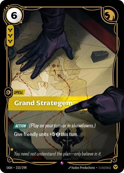 Grand Strategem - 233/298 (Foil, Rare)