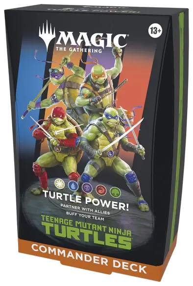 Wizards of the Coast Magic: The Gathering - Mutant Ninja Turtles - Turtle Power Commander Deck