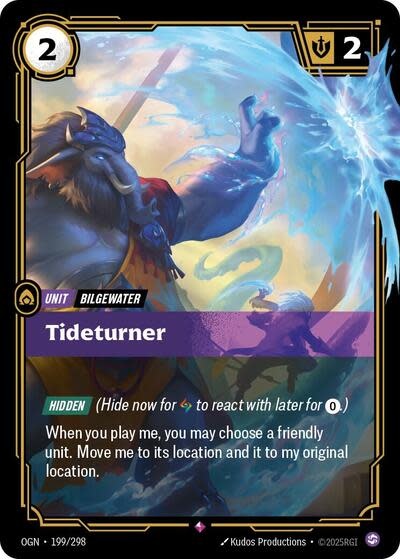 Tideturner - 199/298 (Foil, Rare)