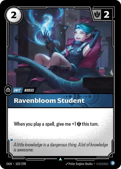 Ravenbloom Student - 103/298 (Normal, Uncommon)