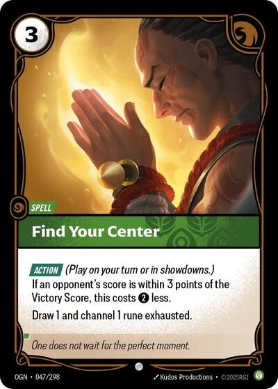 Find Your Center - 047/298 (Normal, Common)