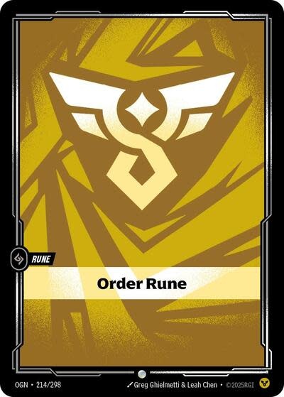 Order Rune - 214/298 (Normal, Common)