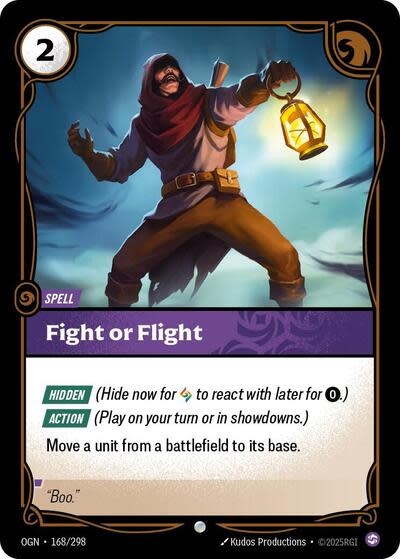 Fight or Flight - 168/298 (Normal, Common)