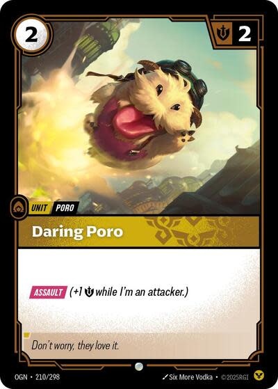Daring Poro - 210/298 (Normal, Common)