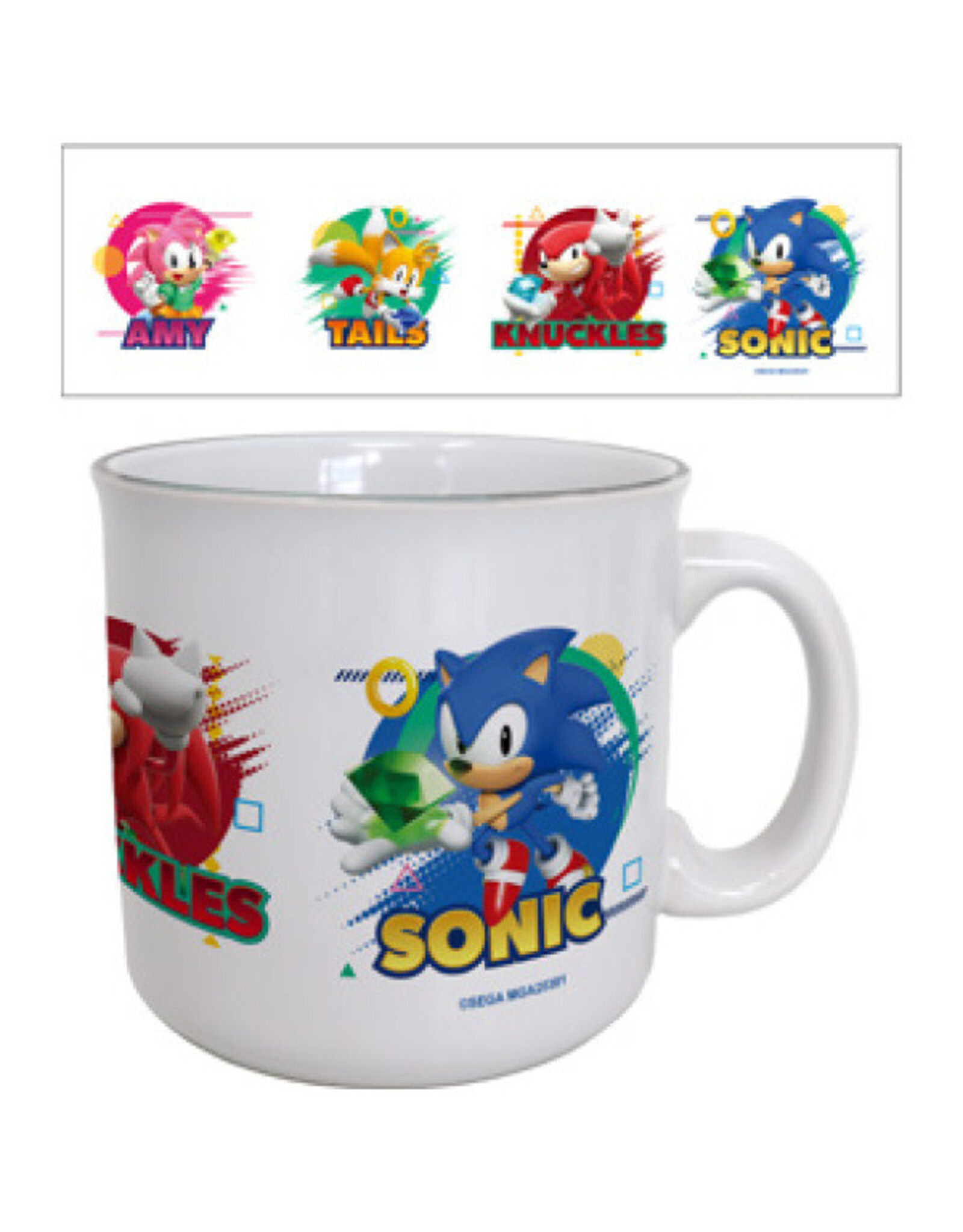 Pyramid America Sonic Superstars Group Profiles Mug 20 Oz