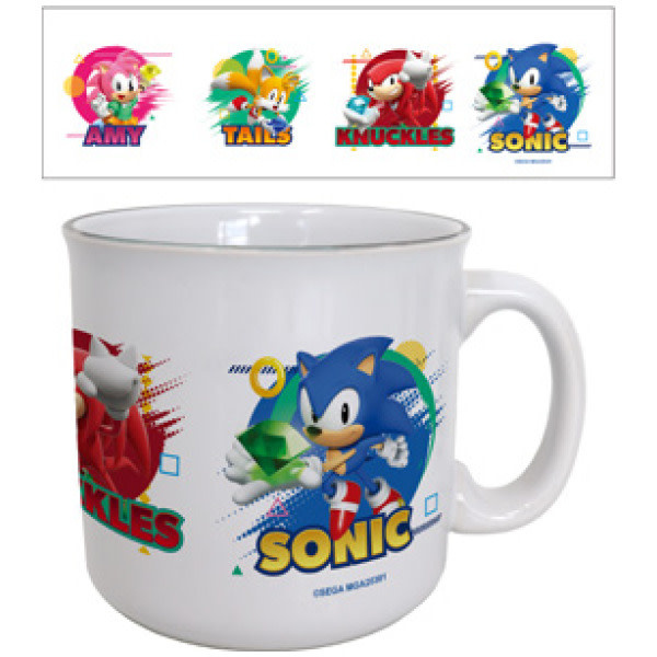 Pyramid America Sonic Superstars Group Profiles Mug 20 Oz