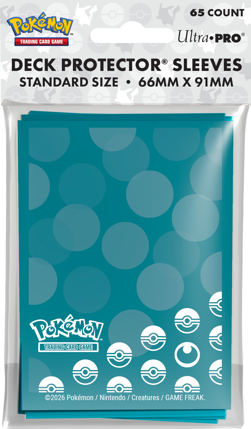 ultra pro Pokemon Trading Game - Energy Darkness Deck Protector Sleeves 65CT
