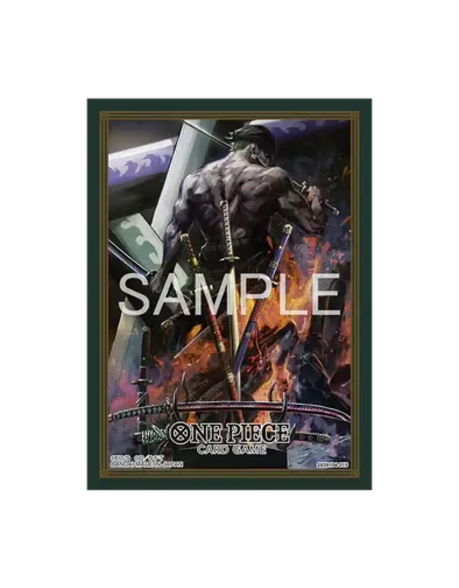Bandai One Piece Card Game - Trading Card Sleeves (Set 14) [Roronoa Zoro]