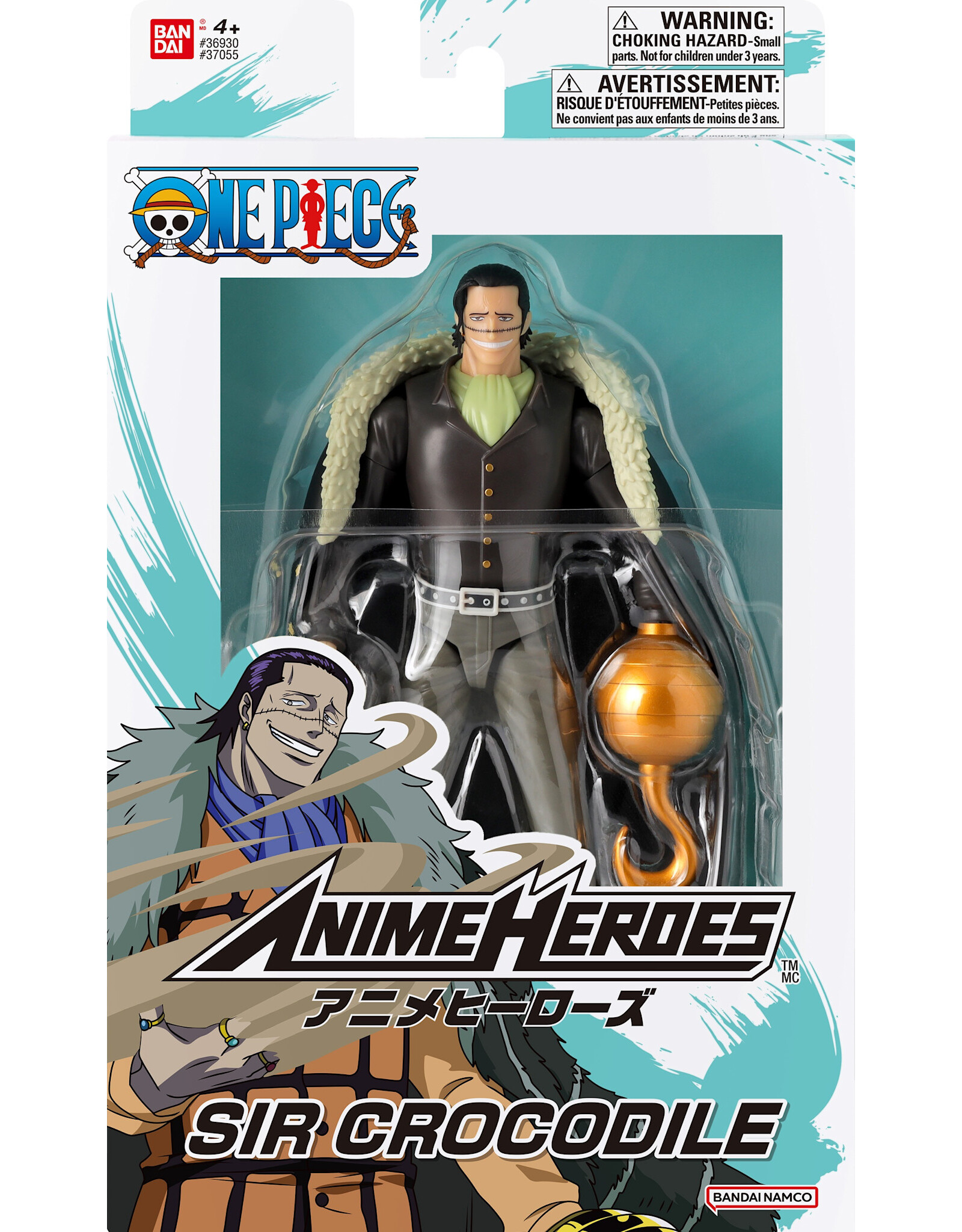 Bandai Anime Heroes: One Piece - Crocodile Action Figure