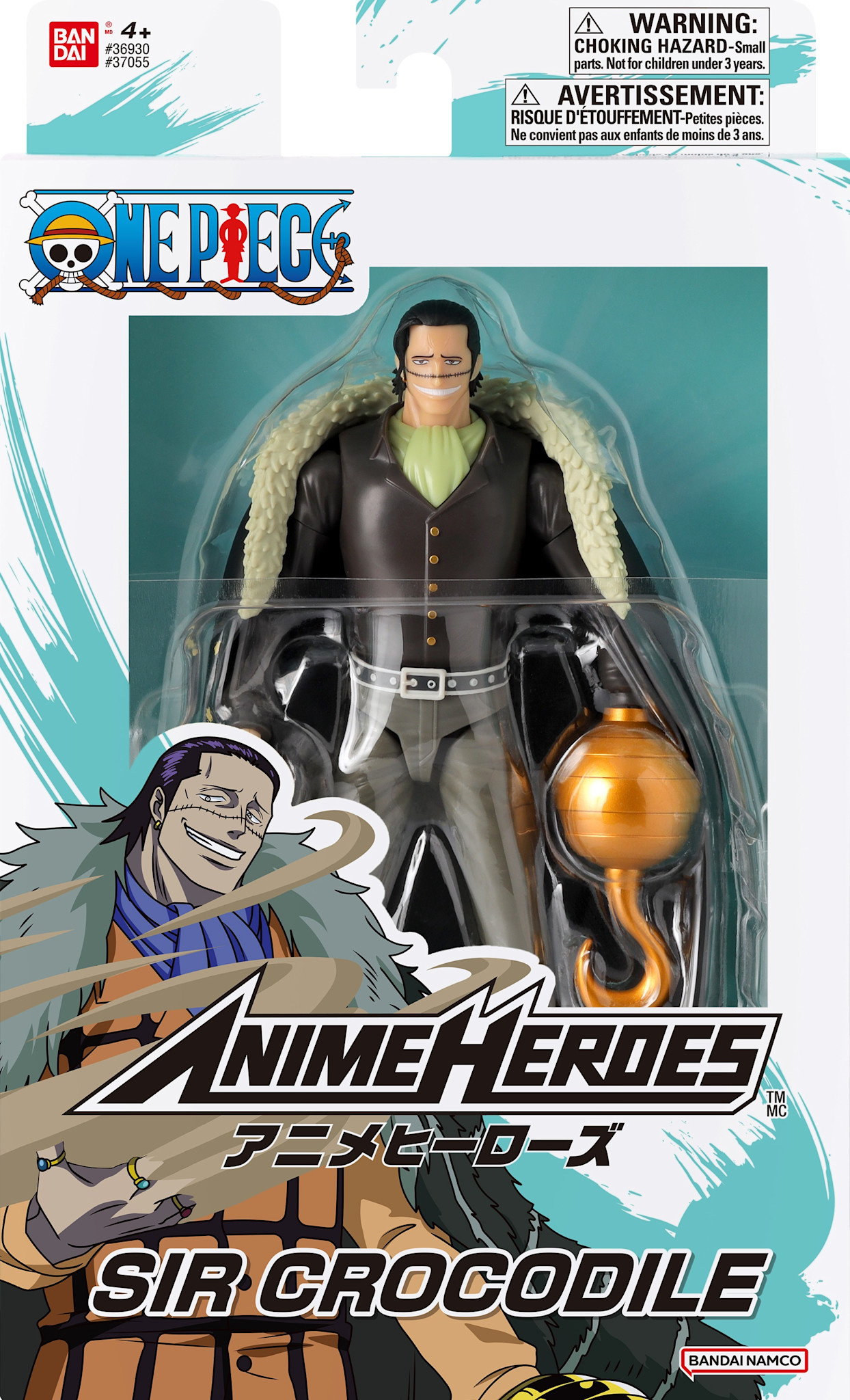 Bandai Anime Heroes: One Piece - Crocodile Action Figure