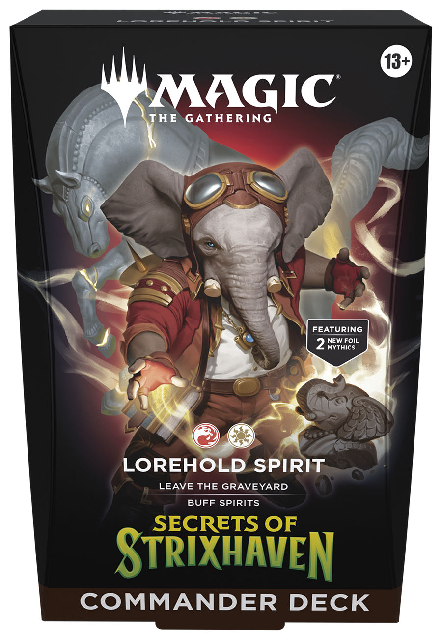 Wizards of the Coast Magic: The Gathering - Secrets Of Strixhaven Lorehold Spirit Commander Deck