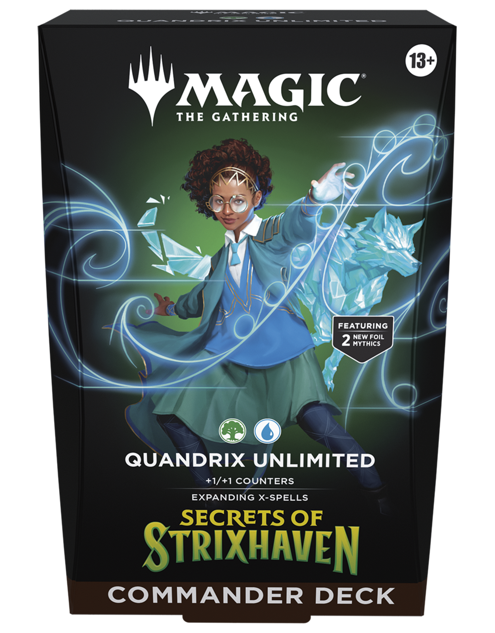 Wizards of the Coast Magic: The Gathering - Secrets Of Strixhaven Quandrix Unlimited Commander Deck