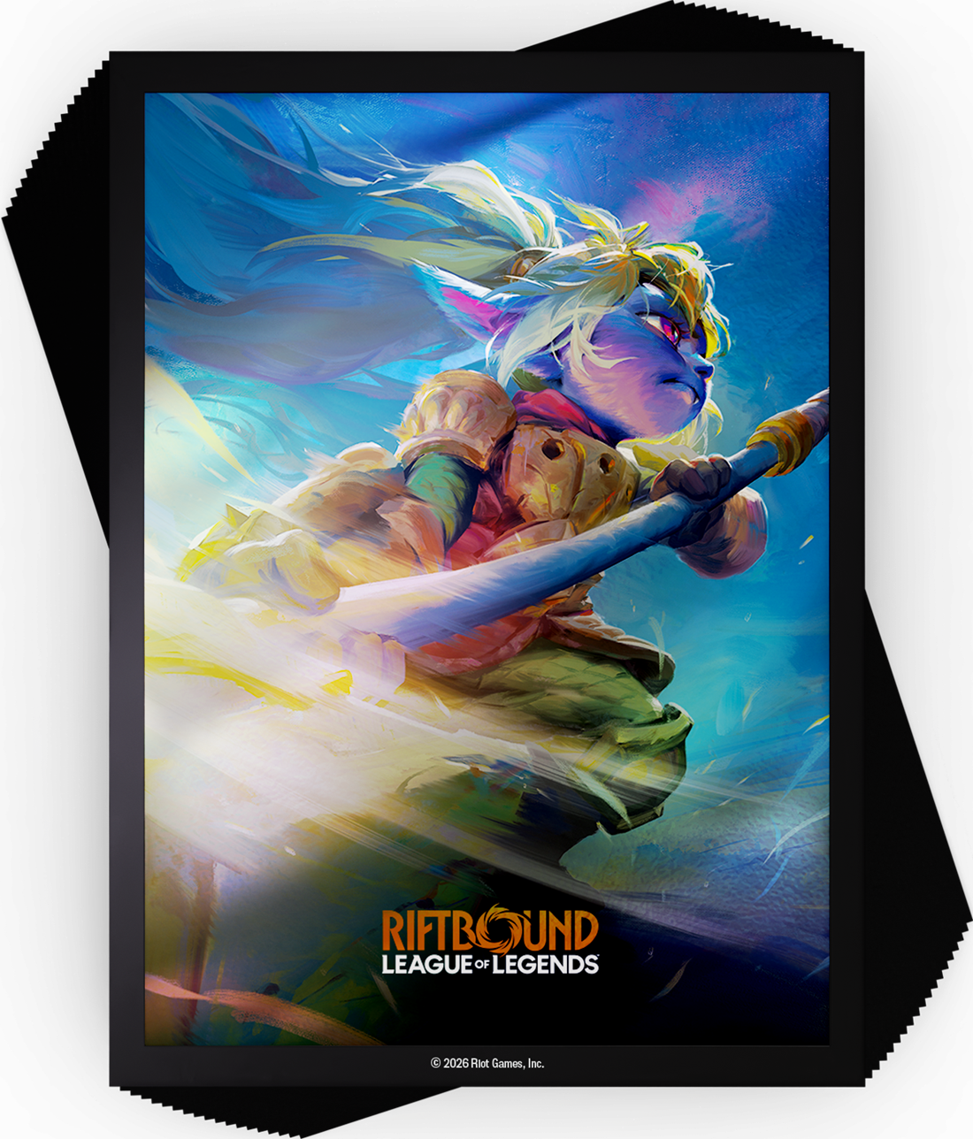Riftbound Riftbound: League Of Legends TCG - Unleashed Art Sleeves Poppy (100ct)