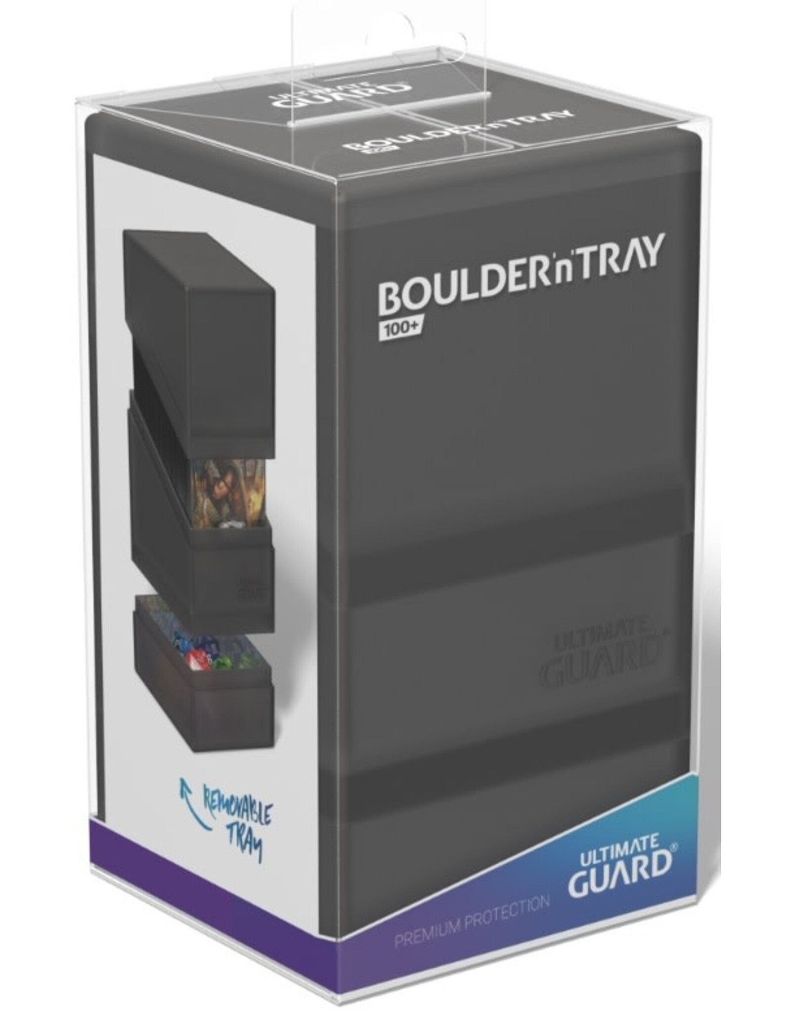 Ultimate Guard Boulder'n'tray Deck Case (100+, Onyx)